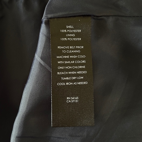 Jessica Howard Cocktail Dress Navy Floral Print Sleeveless Scoop Neck Size 8 - Picture 15 of 15